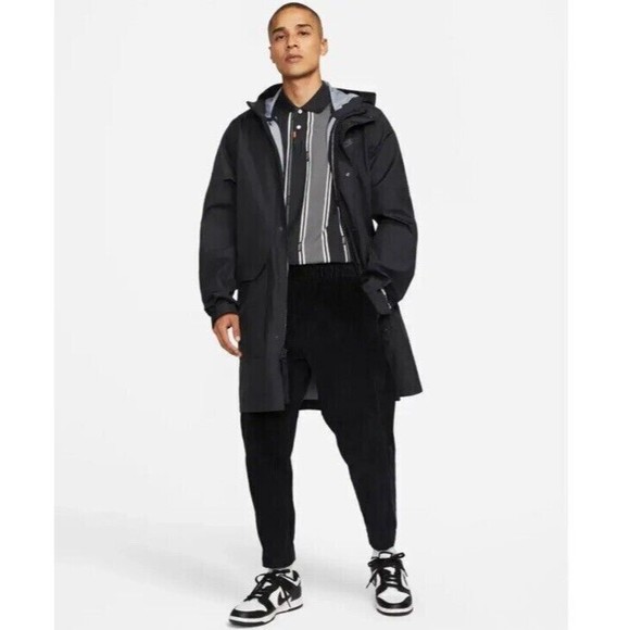 Nike Parka Mens Large Storm-FIT ADV Repel Shell Jacket Black Coat DM5497-010 - Picture 3 of 12